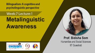 Lec 16 Metalinguistic Awareness [upl. by Easton610]