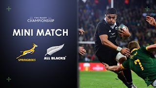 The TOUGHEST match  All Blacks v South Africa Cape Town 2024 [upl. by Yenduhc]