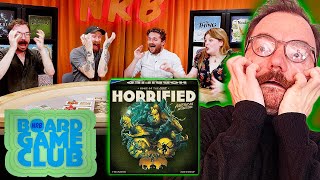 Lets Play HORRIFIED AMERICAN MONSTERS  Board Game Club [upl. by Parrnell]