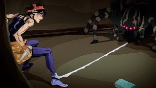 ジョジョ 5 Narancia vs A Spider 『HD』 [upl. by Arykat]