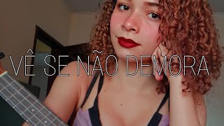 VÊ SE NÃO DEMORA  ResenhaDaBlakk 5  UKULELE COVER  Nayla Kailane [upl. by Ellenoj]