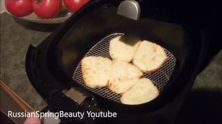 Making Grilled Halloumi Cheese in the Philips AirFryer [upl. by Eceinert757]