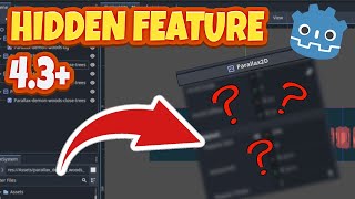 NEW Parallax2D Node In Godot 43 [upl. by Katya]