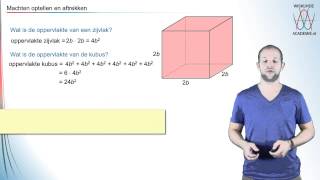 Machten optellen  hoe doe je dat havovwo 1  WiskundeAcademie [upl. by Wight862]