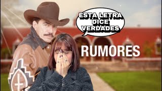 REACCIÓNJoan Sebastian  Rumores Letra Oficial [upl. by Antin]