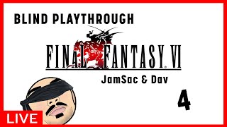 Playing Final Fantasy VI FOR THE FIRST TIME  ft Dav Episode 4 [upl. by Nwatna]