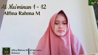 Alfina Rahma Mawaddah  Qs Al Muminun 112  MTQ Virtual Polres Sampang [upl. by Etnahs]