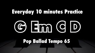 G Em C D G Key  Everyday 10 minutes Practice Backing Track for All Instruments [upl. by Stoneham]