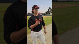 Logan Truscott of the Vic Park Belmont Reds after his Under 18s training [upl. by Astred109]