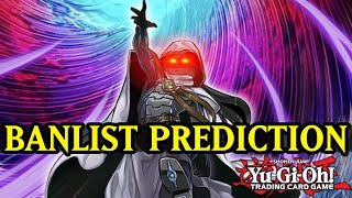 Yugioh Banlist Prediction For 2024 [upl. by Esoranna234]