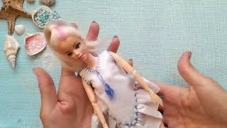 “Easy Summer Dress Sewing Tutorial for Barbie with Stylish Bag and Shoes” [upl. by Naicad203]