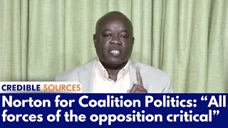 Coalition Politics Essential to Unseat PPP PNCR Leader Aubrey Norton says [upl. by Eyeleen]