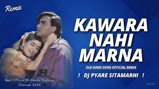 Kawara Nahi Marna Remix Old Hindi Song Dj Mix  Dj Pyare Sitamarhi  Alka Yagnik Udit Narayan [upl. by Nnaycart908]