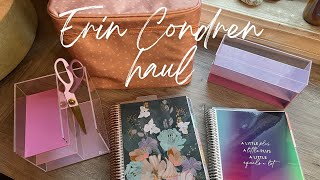 Erin Condren November Haul  Adding 2 more planners to my 2025 lineup [upl. by Rawley671]