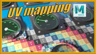 Learn UV mapping in Maya  Maya tutorial  Become a texture artist [upl. by Nirred]