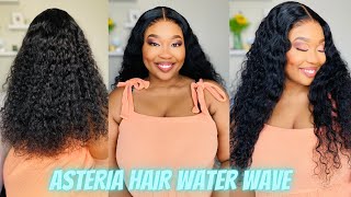 ASTERIA HD LACE WATER WAVE 5x5 WIG 22 INCH 250 DENSITYHair review South African YouTuber [upl. by Nosa]