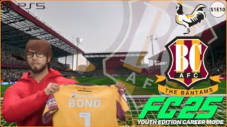 Bjarnason on Fire  FC 25 Career Mode  Youth Edition  Bradford City  S1EP10 [upl. by Qahsi742]