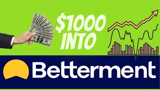 1000 into my Betterment portfolio [upl. by Nadean]