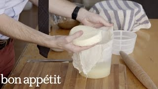 How to Make the Best Burrata  Basket to Table  Bon Appetit [upl. by Shaughn]