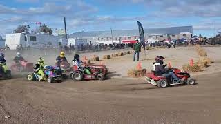 Norwood Ontario lawn tractor racing fxt open main [upl. by Aramoiz]