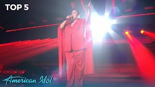 Nicolina GIVES A FIRE PERFORMANCE on American Idol [upl. by Ymac]