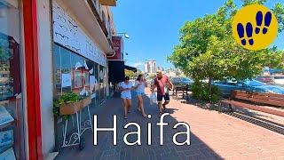 Walking in Haifa Israel [upl. by Anialram]