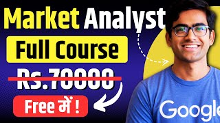 How to become a marketing analyst Best Data science career 2024 Free course with certificate [upl. by Ixela]