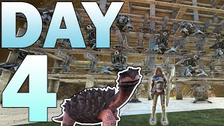 Huge Upgrades To Our Alpha Rathole and Cheesing a Base With Carbos  Yono Ark PvP E4 [upl. by Liag]