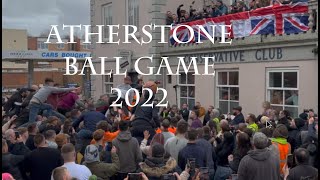 Atherstone Ball game 2022 [upl. by Llerdnam170]