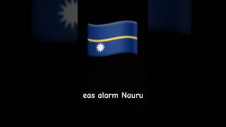 eas alarm Nauru [upl. by Demaggio]