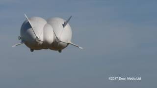 Airlander Takeoff and Landing 10th May 2017 [upl. by Judsen]