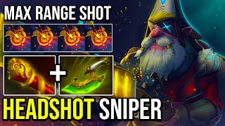 MAX RANGE Headshot Sniper Swift Blink  MKB Nobody Can Survive The Bullet Dota 2 [upl. by Jasmine607]