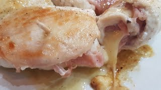 INVOLTINI DI POLLO CON PROSCIUTTO E FORMAGGIO  FoodVlogger  FoodVlogger [upl. by Glaudia]