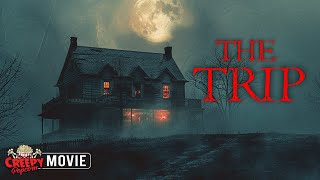 THE TRIP  FULL HD NEW SCARY MOVIE  HORROR FILMS  CREEPY POPCORN [upl. by Sonnnie]