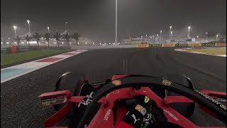 F1 2020 Trial Run  Abu Dhabi Ferrari SF1000 [upl. by Esenahs]