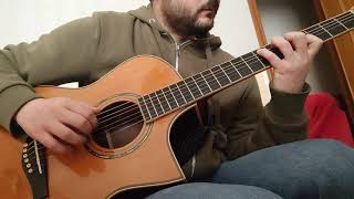 Ma lamore no  old italian song fingerstyle guitar [upl. by Alejoa]