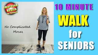 Walk at Home  Low Impact Walking Exercise for Seniors  Gentle Moves [upl. by Zennie949]