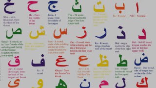 Arabic Alphabet  Pronunciation [upl. by Noicpesnoc]