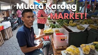 THE BEST MARKET IN NORTH JAKARTA Why Indonesian Come To Muara Karang Market travel indonesia [upl. by Lekcim]