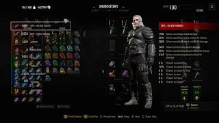 Witcher 3 Netflix Armor Infinite Aard Build [upl. by Gaspar]