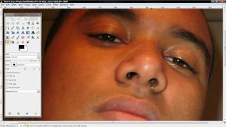 GIMP How To Retouch Skin HD [upl. by Enimasaj]