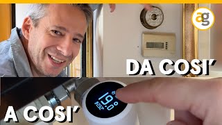 Recensione IMPIANTO RISCALDAMENTO SMART TADO X con VALVOLE TERMOSTATICHE [upl. by Ahsekram]