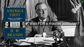 Franklin Delano Roosevelt  FDR and Charles Lindbergh  Interventionism v Isolationism [upl. by Lowis]