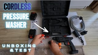 Cordless pressure washer  Hands On Worth it or Not [upl. by Enerehs]