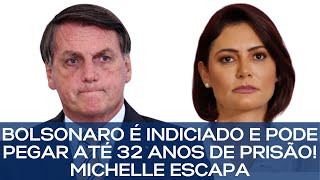 MICHELLE ESCAPA E BOLSONARO SE COMPLICA NO CASO DAS JOIAS PODE PEGAR ATÉ 32 ANOS DE PRISÃO [upl. by Ecinnahs]