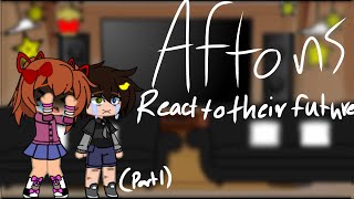 Aftons react to their futurevidaudios are not minePART 1Evan amp Elizabeth [upl. by Aropizt306]