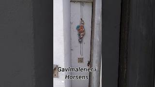 Gavlmalerier i Horsens Gavlmalerier murmalerier vægmalerier husvægmalerier [upl. by Relyk]