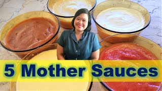 5 MOTHER SAUCES  PREPARING STOCKS SAUCES AND SOUPS  TLE COOKERY 10 [upl. by Lua722]