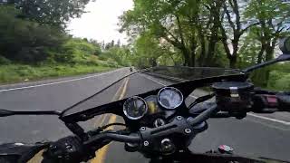 23 Z900RS POV chase bad audio [upl. by Pogah]