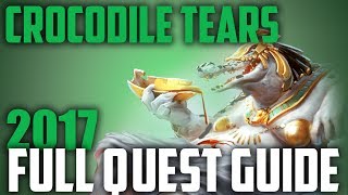 Runescape  Crocodile Tears  2017 Full Quest Guide [upl. by Hannon]